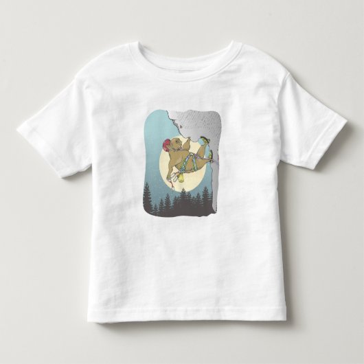 カピバラロック登山 トドラーTシャツ (正面)