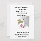 カピバラロック登山 招待状 (裏面)