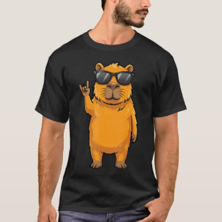 カピバラロック Tシャツ