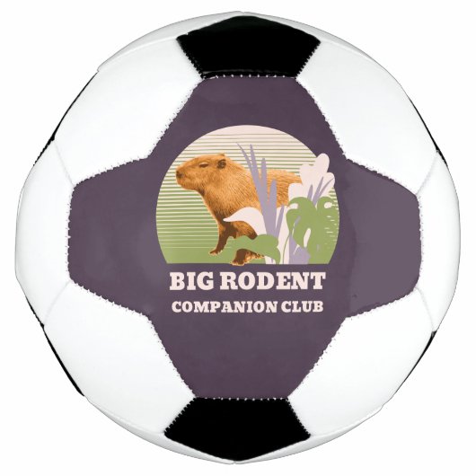 カピバラ仲間クラブ サッカーボール (正面)
