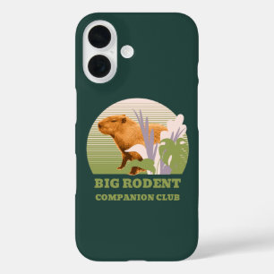 カピバラ仲間クラブ iPhone 16ケース