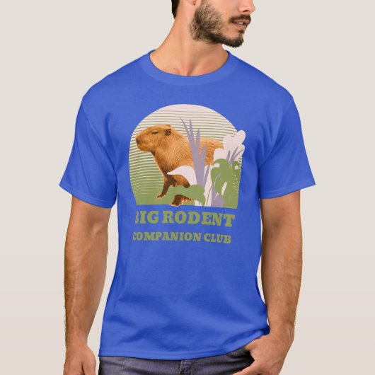 カピバラ仲間クラブ Tシャツ (正面)