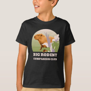 カピバラ仲間クラブ Tシャツ