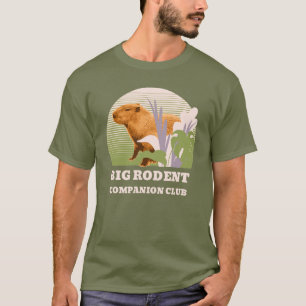 カピバラ仲間クラブ Tシャツ