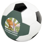 カピバラ兄弟はストレス知らず 面白いカピバラ サッカーボール (3/4)