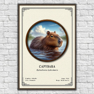 カピバラ動物学シリーズ ポスター