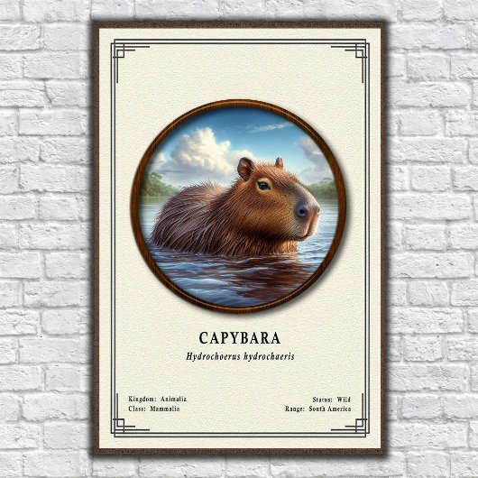 カピバラ動物学シリーズ ポスター
