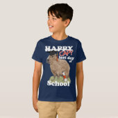カピバラ卒業おめでとう!学校最後の日 Tシャツ (正面フル)