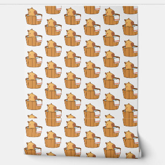 カピバラ壁紙 – かわいい動物のプリントウォールデコール 壁紙