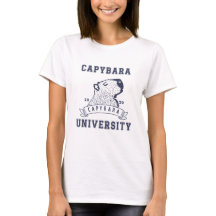カピバラ大学Tシャツ