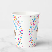 カピバラ子供の誕生日かわいい手描芸術的き 紙コップ (左)