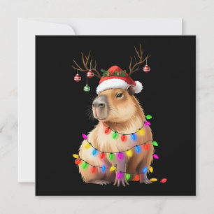 カピバラ愛好家 クリスマス ライト キャッピー クリスマス