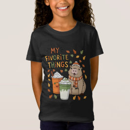 カピバラ秋Tシャツ Tシャツ