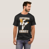 カピバラ空手着 Tシャツ (正面フル)