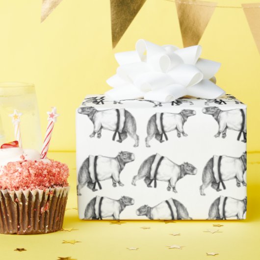 カピバラ空手 ラッピングペーパー (誕生日パーティー)