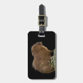 カピバラ荷物タグ ラゲッジタグ (正面縦)