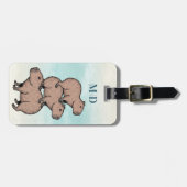 カピバラ荷物タグ ラゲッジタグ (正面横)