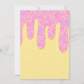 カピバラ誕生日 招待状 (裏面)