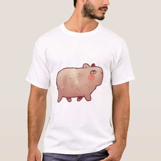 カピバラ魔法 Tシャツ (正面)