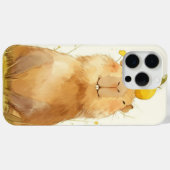 カピバラ オレンジ ユー グラッド Case-Mate iPhoneケース (裏面 (横))