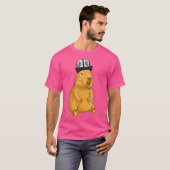 カピバラ・キルギスタン・ハット Tシャツ (正面フル)