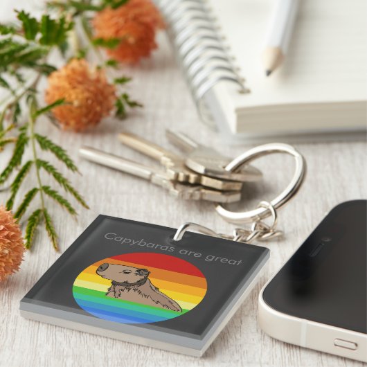 カピバラ キーホルダー (正面右)
