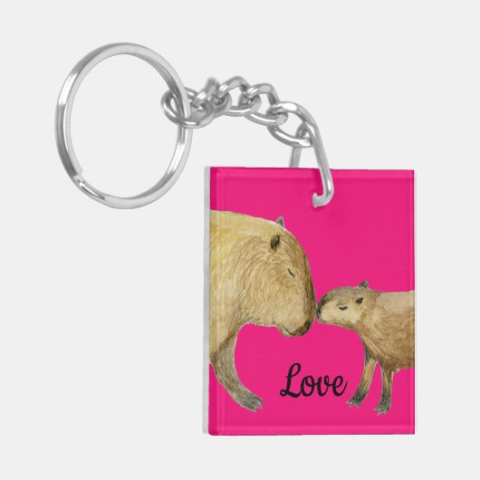 カピバラ キーホルダー (正面左)