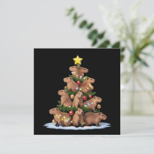 カピバラ クリスマス ツリー ギフト 面白い Xmas カピバラ