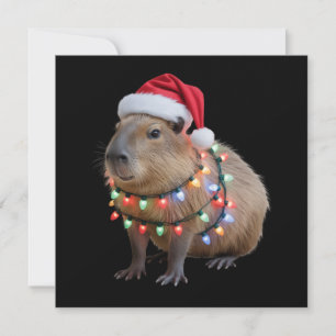 カピバラ クリスマス ライト  ホリデー キャッピー