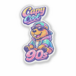 カピバラ クール 90年代 レトロ カピバラ ステッカー シール