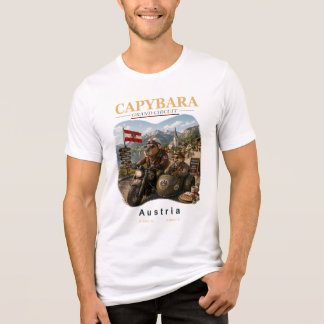 カピバラ・グランドサーキット - オーストリア アルパインモーターサイクル トライブレンドTシャツ