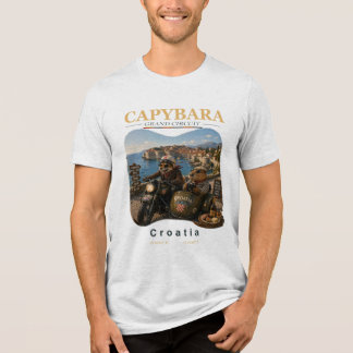 カピバラ・グランドサーキット – クロアチアのコースタルアドベンチャー トライブレンドTシャツ