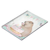 カピバラ ケーキフェスト キッズ ノートブック (左側)