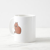 カピバラ コーヒーマグカップ (正面左)
