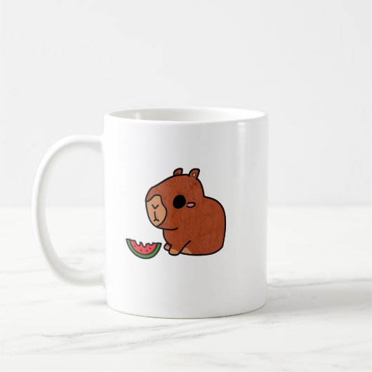 カピバラ コーヒーマグカップ (左)
