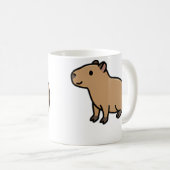 カピバラ コーヒーマグカップ (正面右)
