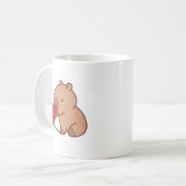 カピバラ コーヒーマグカップ (正面左)