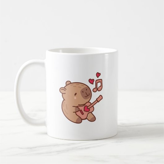 カピバラ コーヒーマグカップ (左)