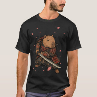 カピバラ サムライx2 tシャツ