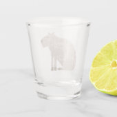 カピバラ ショットグラス (裏面)