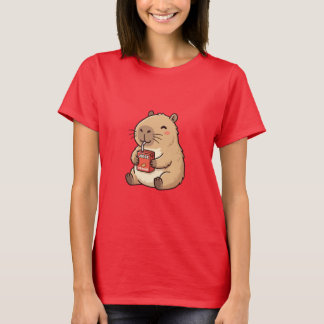 カピバラ ジュースボックス Tシャツ