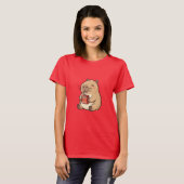 カピバラ ジュースボックス Tシャツ (正面フル)