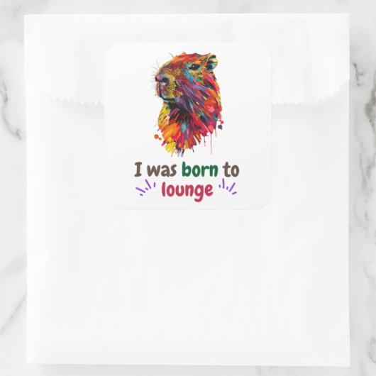 カピバラ スクエアシール (バッグ)