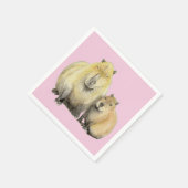 カピバラ スタンダードカクテルナプキン (角)