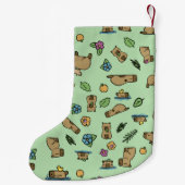カピバラ スモールクリスマスストッキング (裏面)