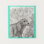 カピバラ タペストリー (正面)