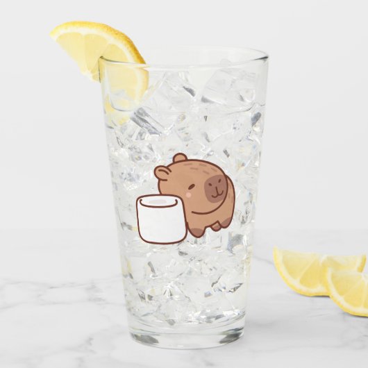 カピバラ タンブラーグラス (アイス正面)