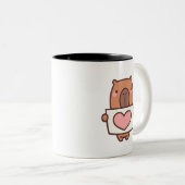 カピバラ ツートーンマグカップ (正面右)