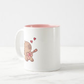 カピバラ ツートーンマグカップ (正面左)