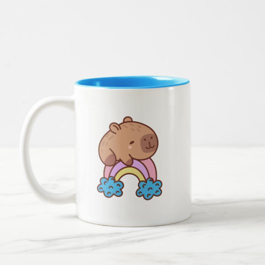 カピバラ ツートーンマグカップ (左)